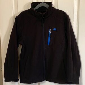 Boys black Snozu Performance jacket. Size 8. Adjustable wrist.